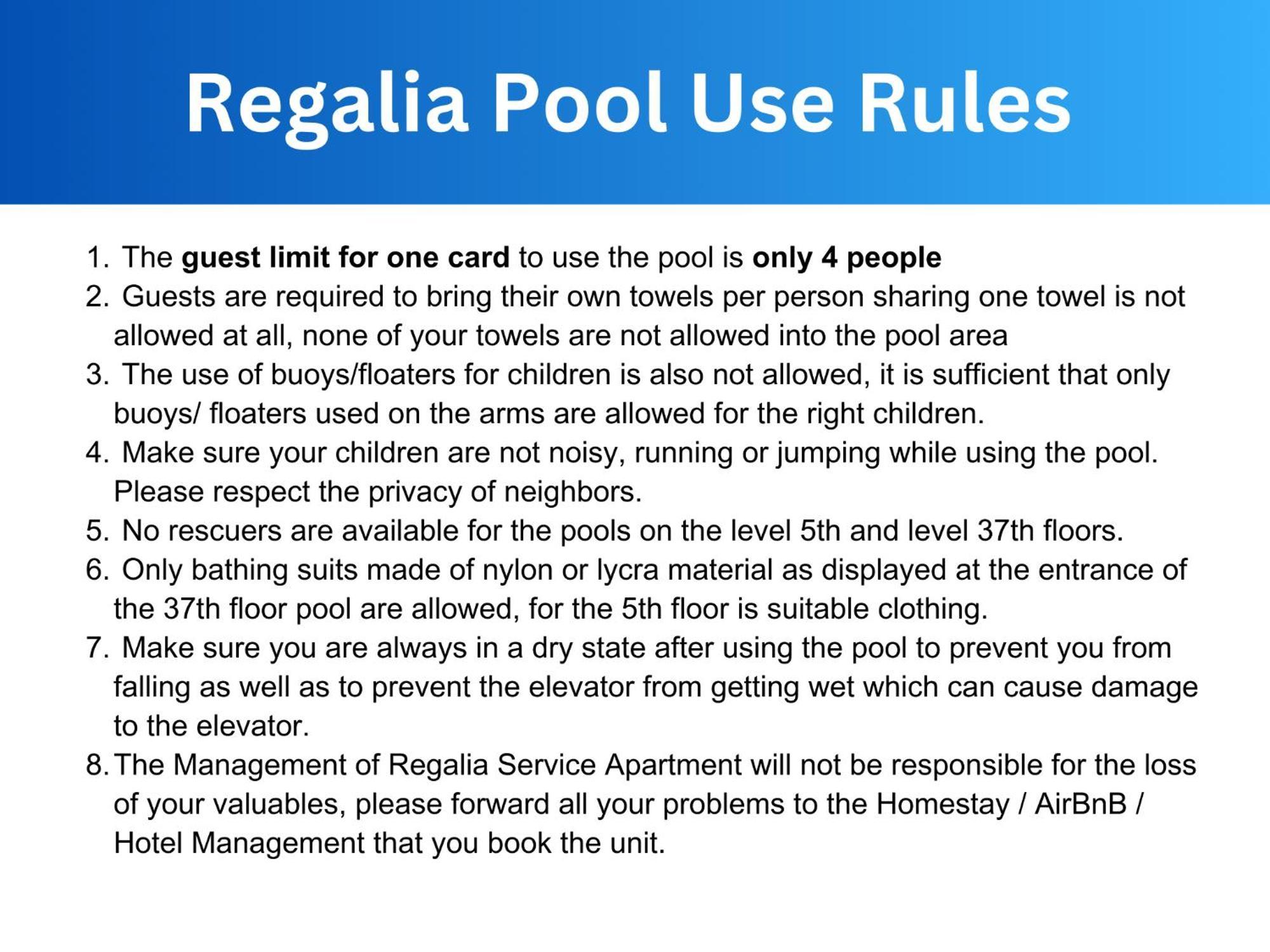 Regalia Residence The Sky Pool Suite 쿠알라룸푸르 외부 사진